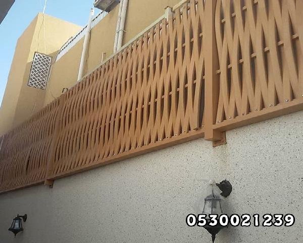 سواتر خشب بلاستيك